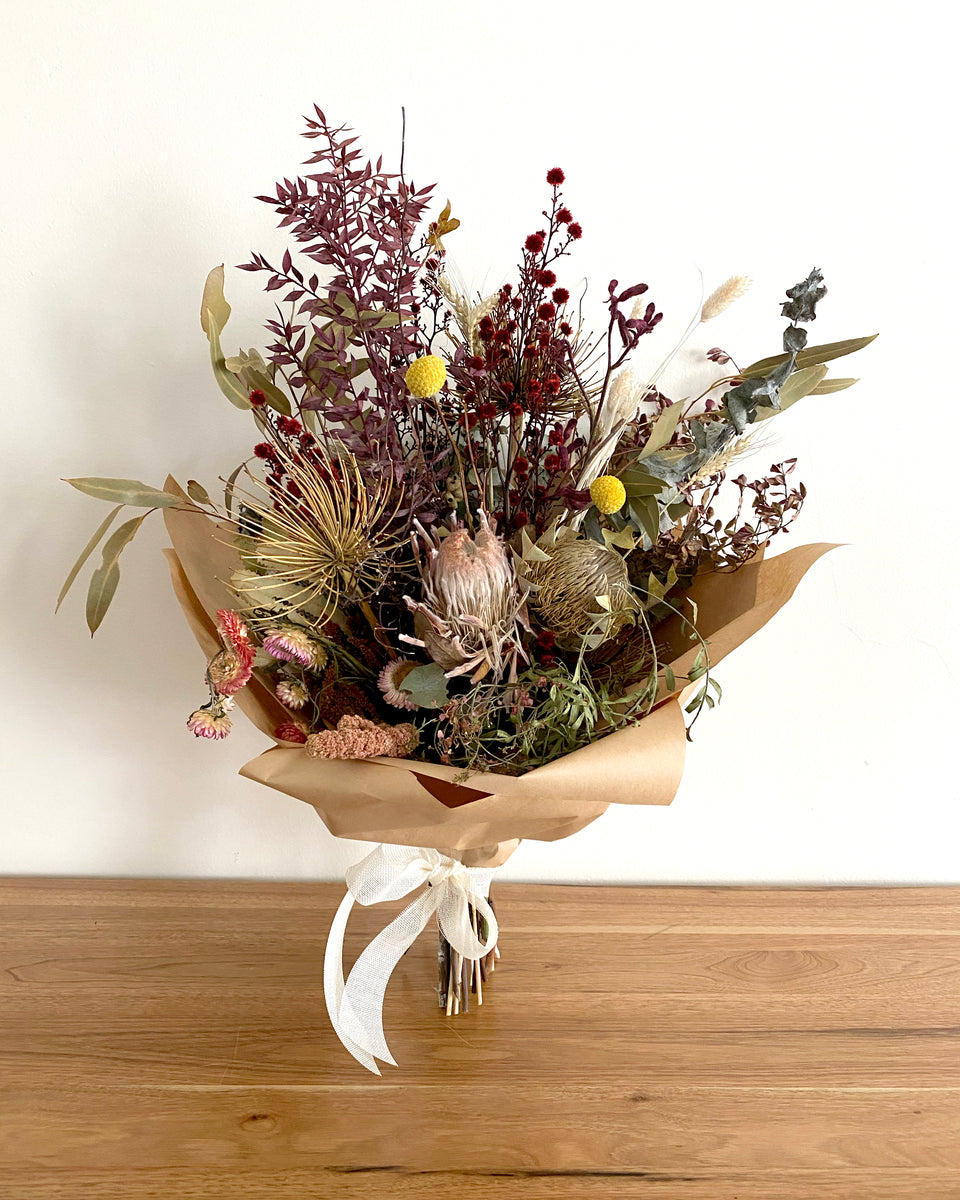 'EARTHY DELIGHTS' EVERLASTING BOUQUET – Buds & Branches